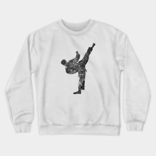 Taekwondo black and white Crewneck Sweatshirt